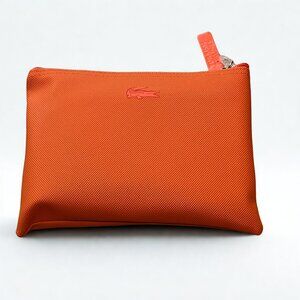 NEW, SEALED Lacoste Turkish Airlines Orange Amenity Kit